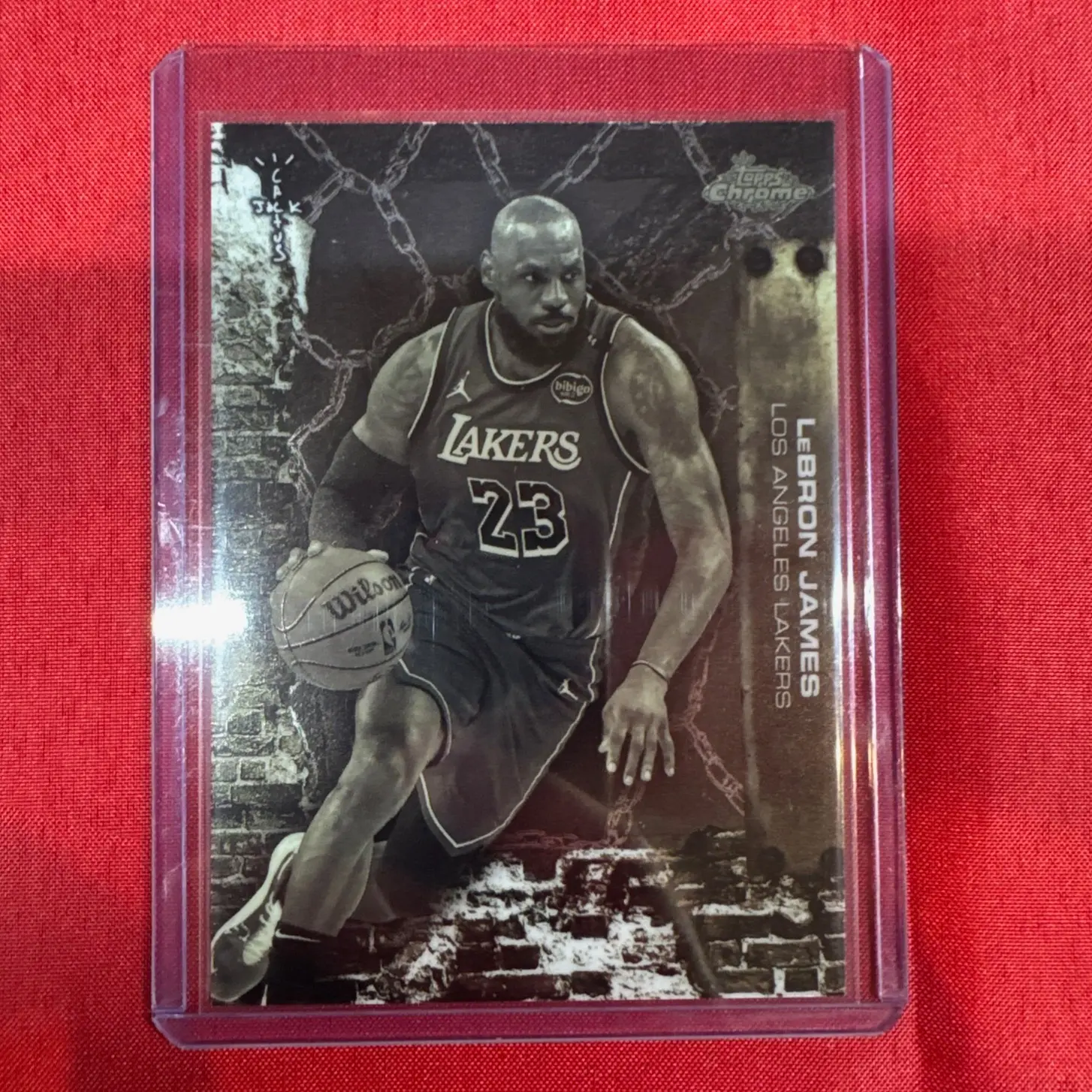 2025-26 Topps Chrome Cactus Jack - LeBron James #46 - Los Angeles Lakers NBA