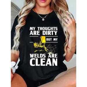 100% Cotton  Unique Welding Design For Men Women Weld Tool Welder Welding T-Shirt