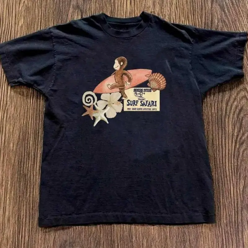 Monchichi T-Shirt | Vintage Y2K Cute Aesthetic Graphic Tee - Vintage Graphic Tee