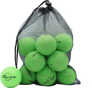 Magicorange Tennis Balls, 12 Pack Advanced Training Tennis Balls Practice Balls, Come with Mesh Bag for Easy Transport, Good for Beginner Training Ball Magicorange