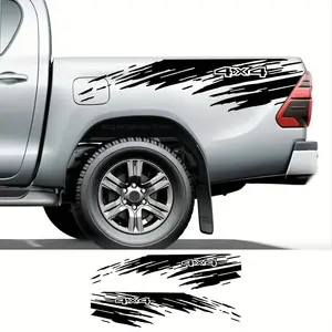 Sputtering Stripes, Pickup 4X4 Decal, Side, Car Sticker, Christmas, gifts