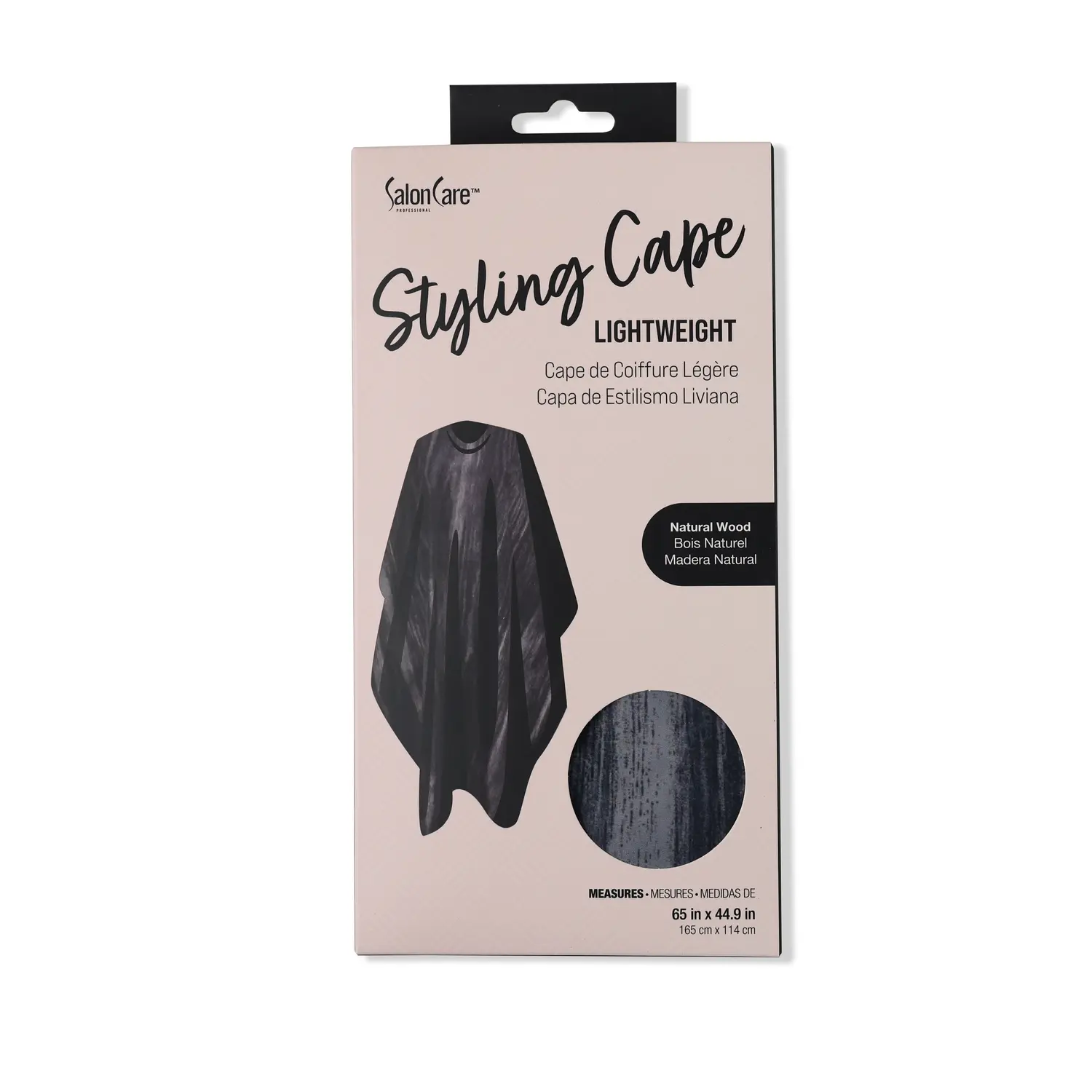 Salon Styling Cape - Lightweight, Durable Salon Styling Tool for Hair Care, Natural Wood Construction, Suitable for Adults