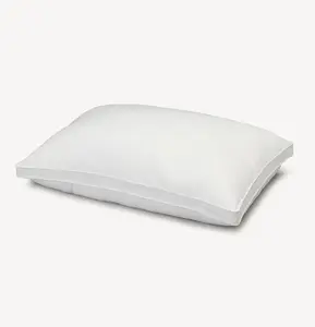 Luxury Plush Gusseted Pillow, Side/Back Sleeper, Medium/Firm Density