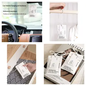 Home Bedroom Room Closet Scented Sheets Long-Lasting Fragrance Clothes Minimalist Artistic Scented Bag, Essential Aromatherapy Aromatic Scent