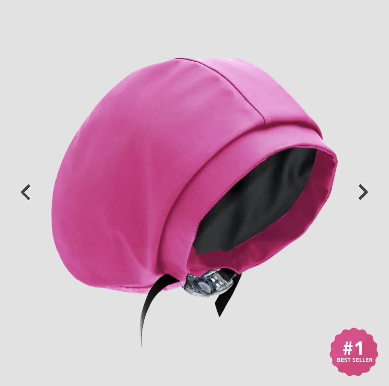 Kids Unisex Satin-Lined Waterproof Swim Cap - 38.49cm, Adjustable, Customizable Fit, Leakproof Seal, Patented Clasp