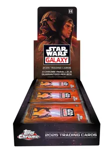 2025 Topps Star Wars Galaxy Chrome Hobby Box or Pack