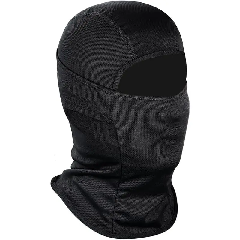 Adult Mesh Balaclava Ski Mask - All-Season Stretch Fabric Face Cover, Breathable Mesh, UV Protection, Dustproof, Quick-Drying, Windproof, Hand Washable Hat, Versatile Neck Gaiter - Ideal for Skiing, Hiking, Fits Under Helmets or Goggles, Hand Wash, Adjust
