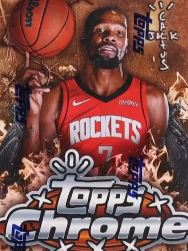 1 (ONE) Pack - 2025/26 Topps Chrome Cactus Jack Basketball Hobby