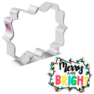 Lilaloa Square Plaque Cookie Cutter