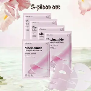 Collagen Mask Set with Niacinamide & Retinol, 10 pcsDeep Hydration Anti-Dryness Hydrating Face Care,Suitable for Smooth, Bright, Supple Skin #GLOBAL PICKS