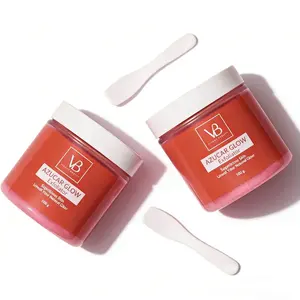 VB Vivant Beauty AZUCAR Glow Exfoliant & Brightening Sugar Scrub 100g Hydrating Facial Cleanser for Smooth Skin Gentle Exfoliation