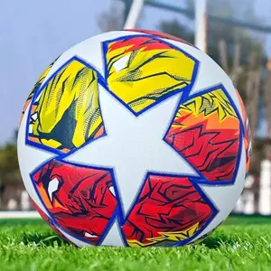 High Quality Soccer Balls Official Size 5 PU Material Goal Team Outdoor Match Game Football Training Ballon De Foot Soccer Training Equipment