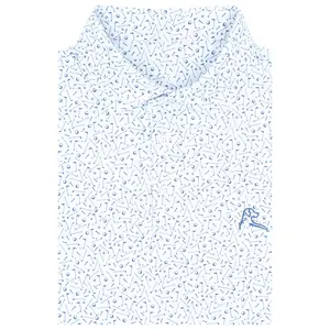 The Mulligan Men’s Short Sleeve Performance Polo – Lightweight Breathable Stretch Casual Golf Style Shirt, Minimal Pattern Summer Top, Athletic Fit Apparel for Men & Women S-5XL