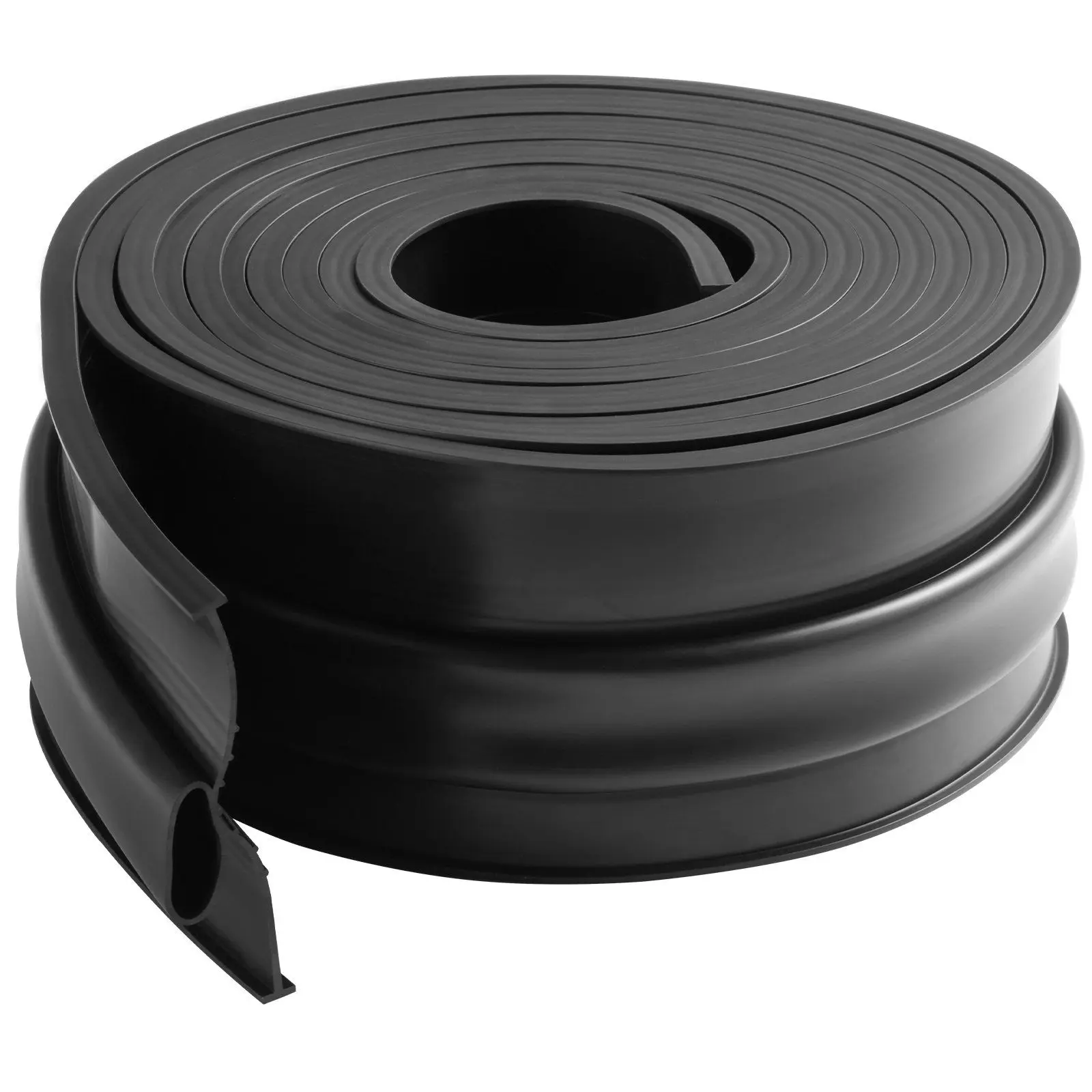 Spring New Arrivals Garage Door Threshold & Bottom Seals Kit, 16 FT Universal Waterproof PVC - Blocks Wind for Garage, Warehouse, Basement, Shop, Door Sweeps