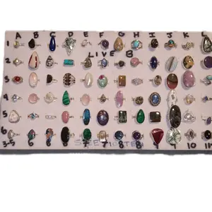 Live Jewelry B: Crystal 925 Silver Rings and Pendants Whimsical and Gothy