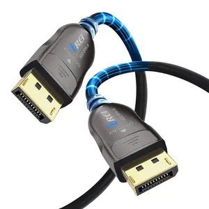50ft 8K DisplayPort 2.0 Hybrid Fiber Optic Cable (AOC-DP8K-50)
