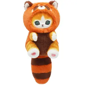 Original Mofusand Long Tailed stuffed Animals Series Plush Doll Cute Shark Cat Soft Doll Kawaii  Plushie Toy Gift For Kids