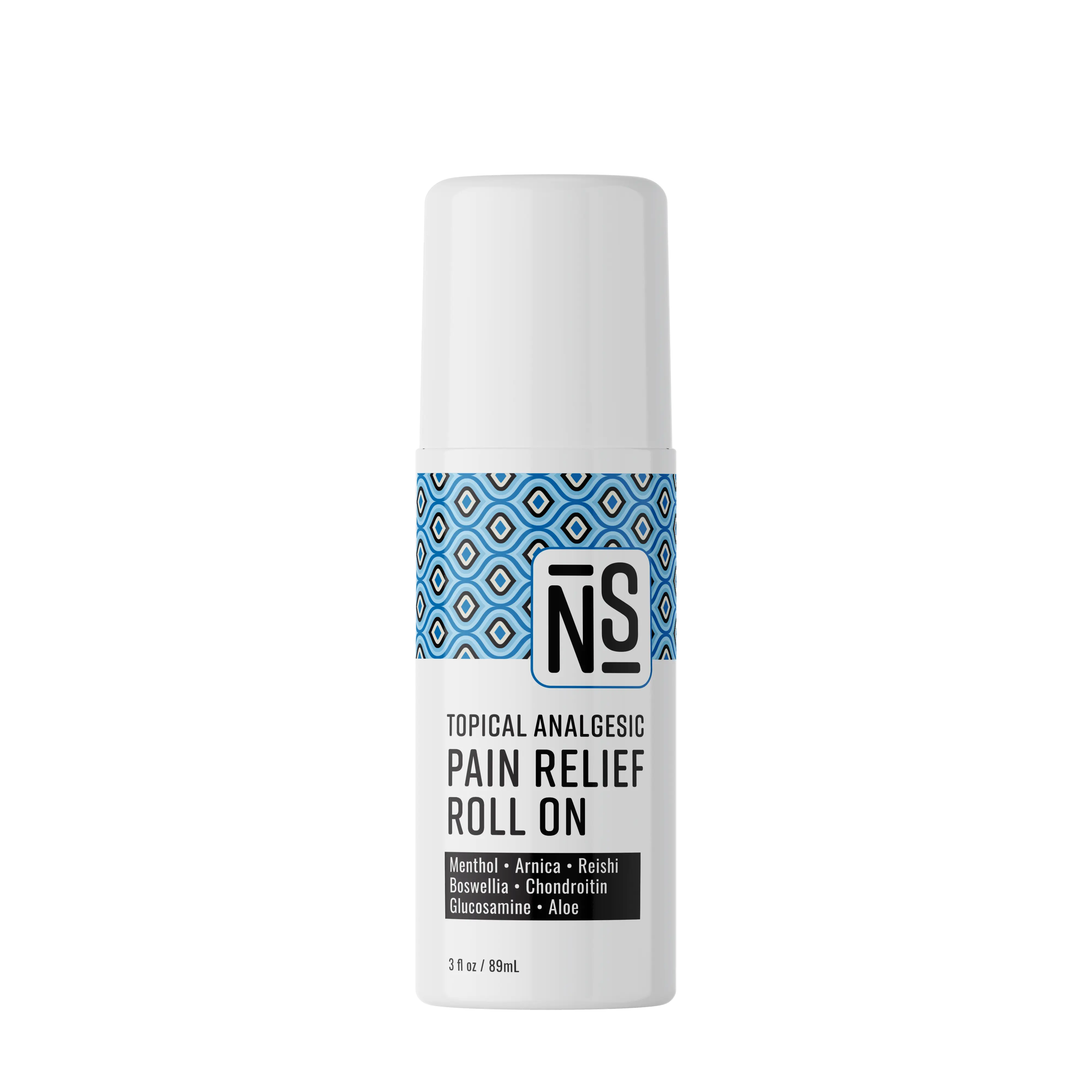 Naysa Select Cooling Comfort Roll-On Gel with Mushroom Extracts 3 fl oz - Soothing Roll-On Gel for Body Care - Oil