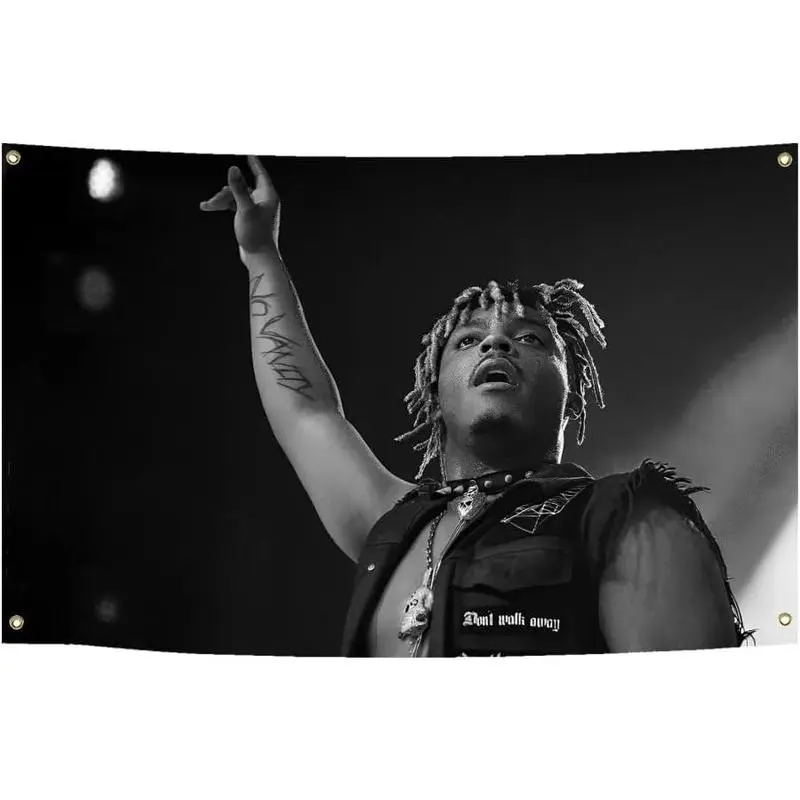 40x30 Inch Colorful Hip Hop Rapper Flag Tapestry Banner, Polyester HD Printing Home Decor, Hanging Wall Decor for College Dorm & Bedroom, Gift for Hip Hop Enthusiasts