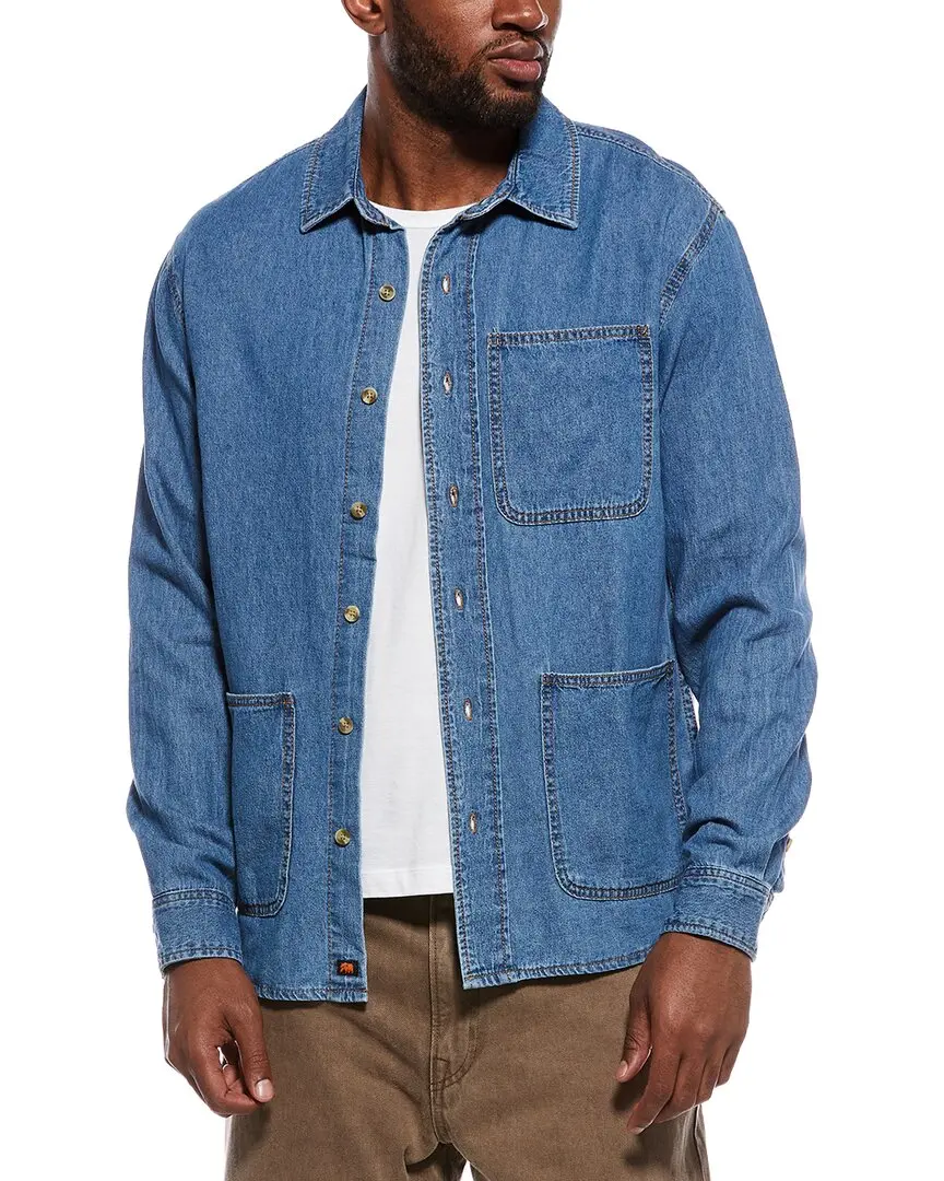 The Normal Brand Lightweight Denim Overshirt