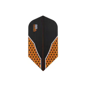 V-100 Flights Slim Orange Dart Flights - Compact Design for Easy Storage and Transport