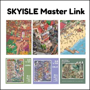 SKYISLE Joyjollycrafts scenestickers collection popular sticker set diy crafts gift