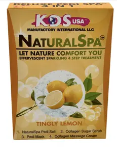 KDS 4 step Pedicure kit Lemon