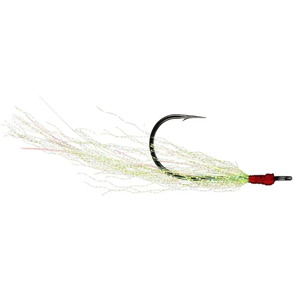 Zappu Tinsel Trailer Fishing Hook, 3-pack