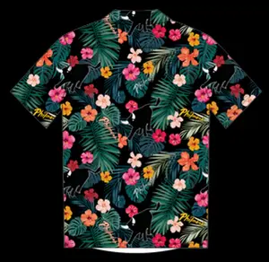 Philmont  Hawaiian Shirt For Men Flowers
