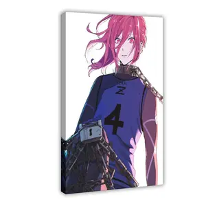 Anime Blue Lock Team Z II Canvas Poster Wall Art for Home Bedroom Office Dorm Room Decor