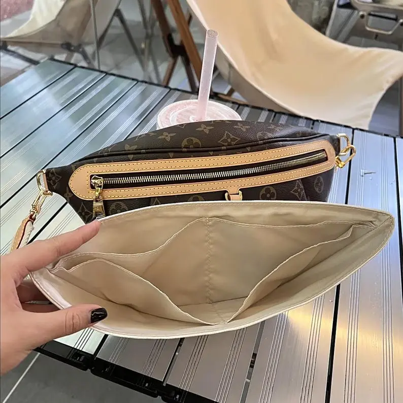 High Rise bumbag Sling bag Insert | Organizer | Protector | Shaper Sustainable DuPont Tyvek paper Insert by Tiger-Mom Luxury