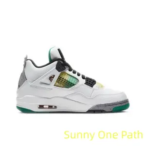 Retro Bright Green Multi-Purpose Sports Shoes - Collectible Basketball & Skateboarding Casual Footwear