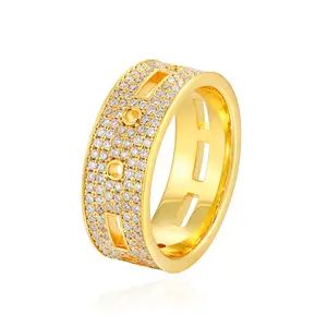 【#R702 】 5mm Morse Code Ring UCCIYO S925 Sterling Silver Moissanite Ring for Women Men Hip Hop Jewelry Gift summerwins