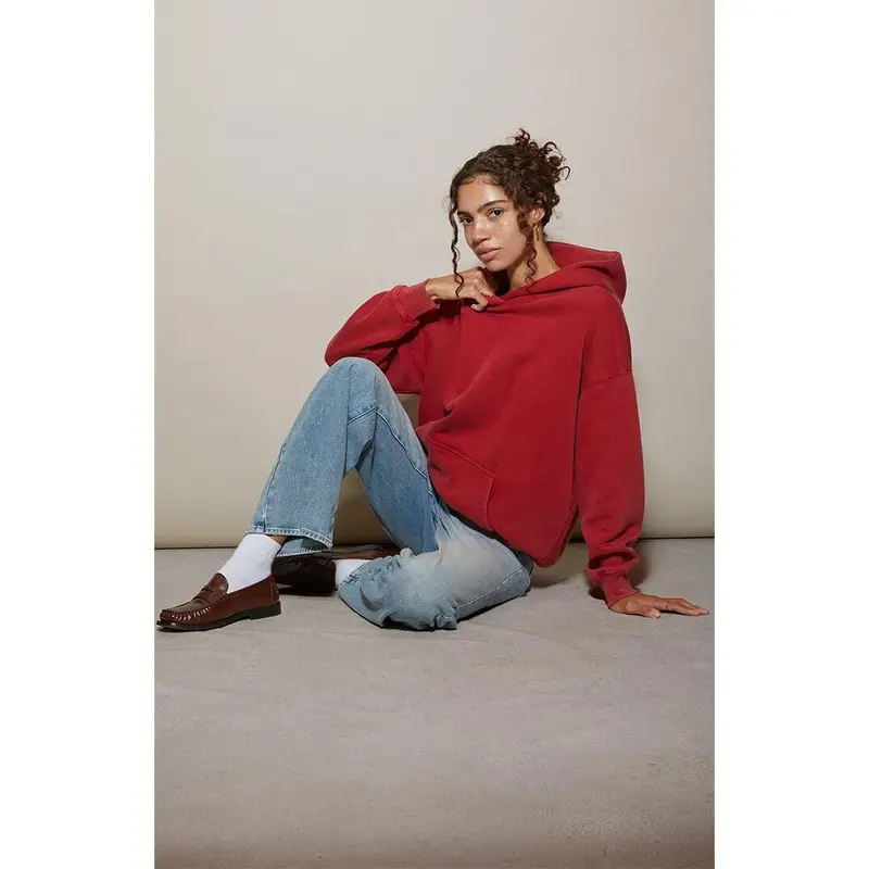 faded red hoodie - TikTok Shop