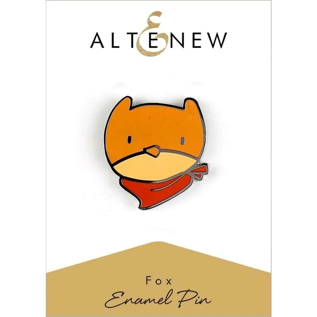 Fox Enamel Pin