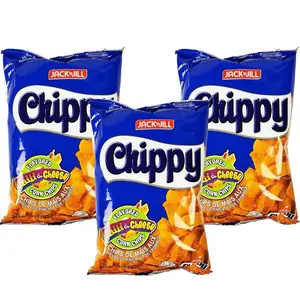 Chippy Chips - Crispy Snack for Snacking(3 Count) Crunchy Spicy Chilli Flavor Corn