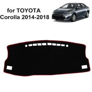 Car Dashboard Mat, Anti-slip Car Dashboard Sunshade, Car Interior Accessories for Toyota Corolla 2014-2018, Car Accessories