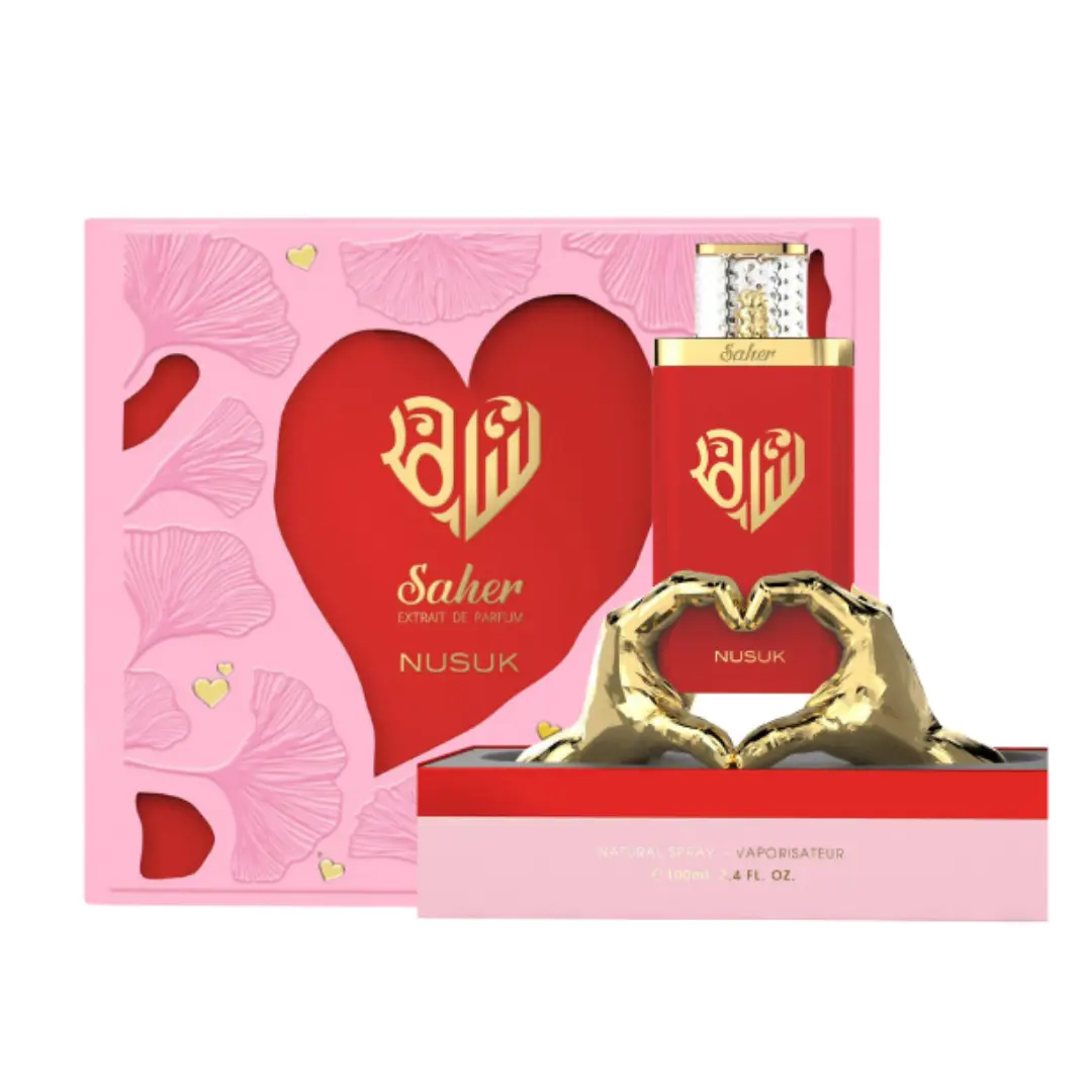 Riiffs Nusuk Saher Extrait de Parfum For Women 3.4 oz / 100ml | Apple, Rose, Vanilla & White Musk Fragrance for Women