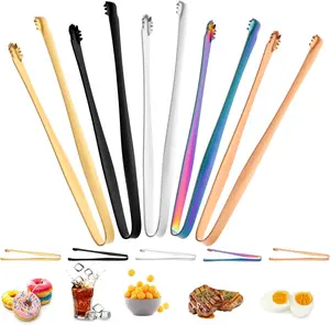 5 count Egg Chalaza , 6 Inch Stainless Steel Eggs Separators for Yolk, Multipurpose Egg Membrane Chalaza  Kitchen Tongs for Cooking Cake Bakers Pastry Chefs