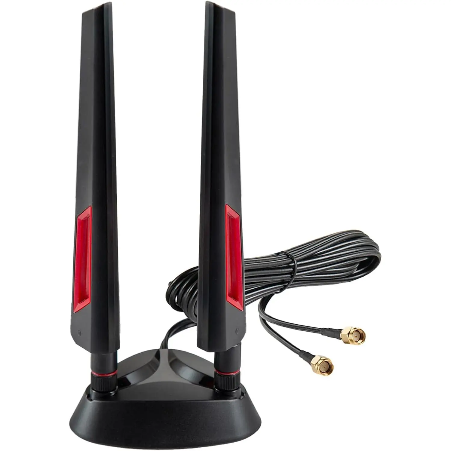 9dBi WiFi 6 6E Tri-Band 2.4GHz + 5 GHz + 6GHz  Base Gaming Antenna for WiFi 6 6E Router PC Desktop Computer PCI-E Card  Gaming Motherboard