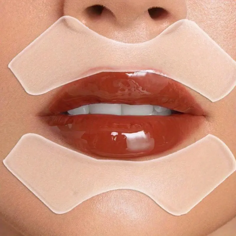 Reusable Transparent Silicone Lip Patch, 2/4 Counts/set Comfortable Use Lip Care Patch, Professional Skincare Tools for Women, Super Patch