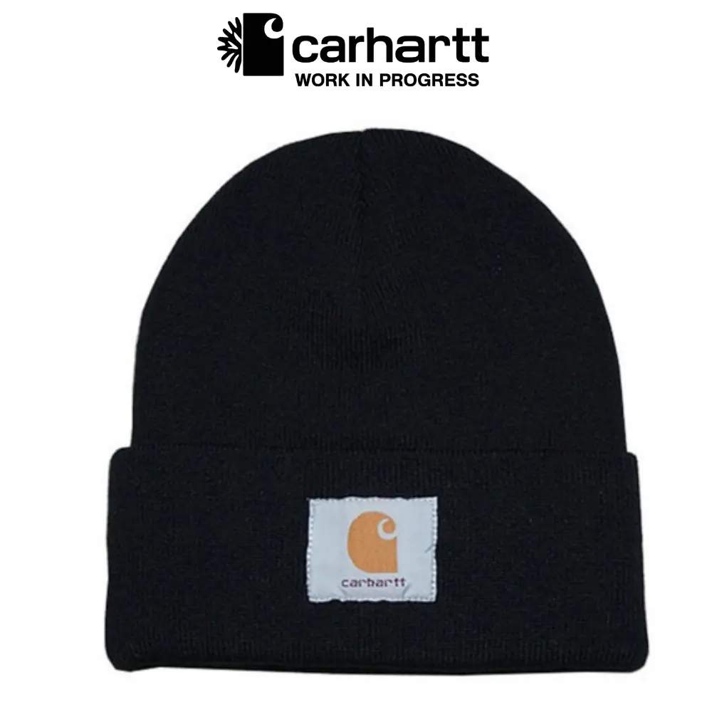 Carhartt Knit Beanie Hat – Warm Winter Cuffed Beanie for Men Women, Soft Acrylic Watch Cap, Classic Streetwear Style, Outdoor Workwear, Everyday Casual Fashion, Cold Weather Essential, USA Trending 2026