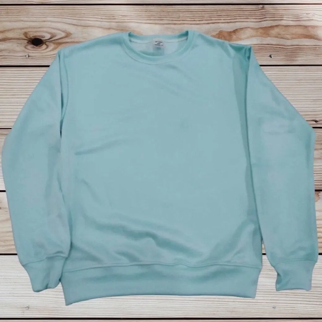 Sublimation blank fleece Crewneck sweatshirt