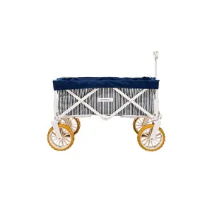 business & pleasure co. Beach Cart in Laurens Navy Stripe