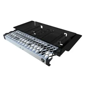 CARR  WTS - Grip Strut 24 in. step hands free - Black Powder Coat - Galvanized - Single