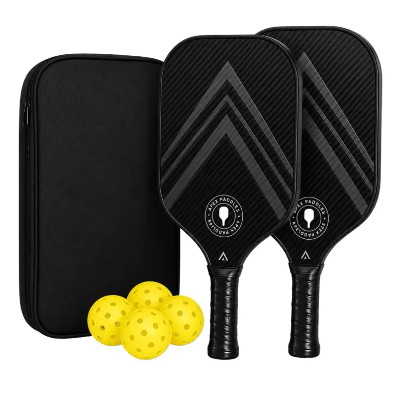 Apex Paddle Pro Carbon Fiber Paddle Pickle Ball Equipment, Professional Gear for Competitive & Recreational Play