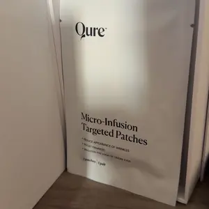 Product Review of Qure Micro-Infusion Anti Wrinkle Patches for Smile Line, Frown lines, Under Eye Bags, Puffiness, Crow's Feet - Retinol, Niacinamide, Caffeine, Peptides - Dissolvable for Overnight Use - 8 Pairs from C**e