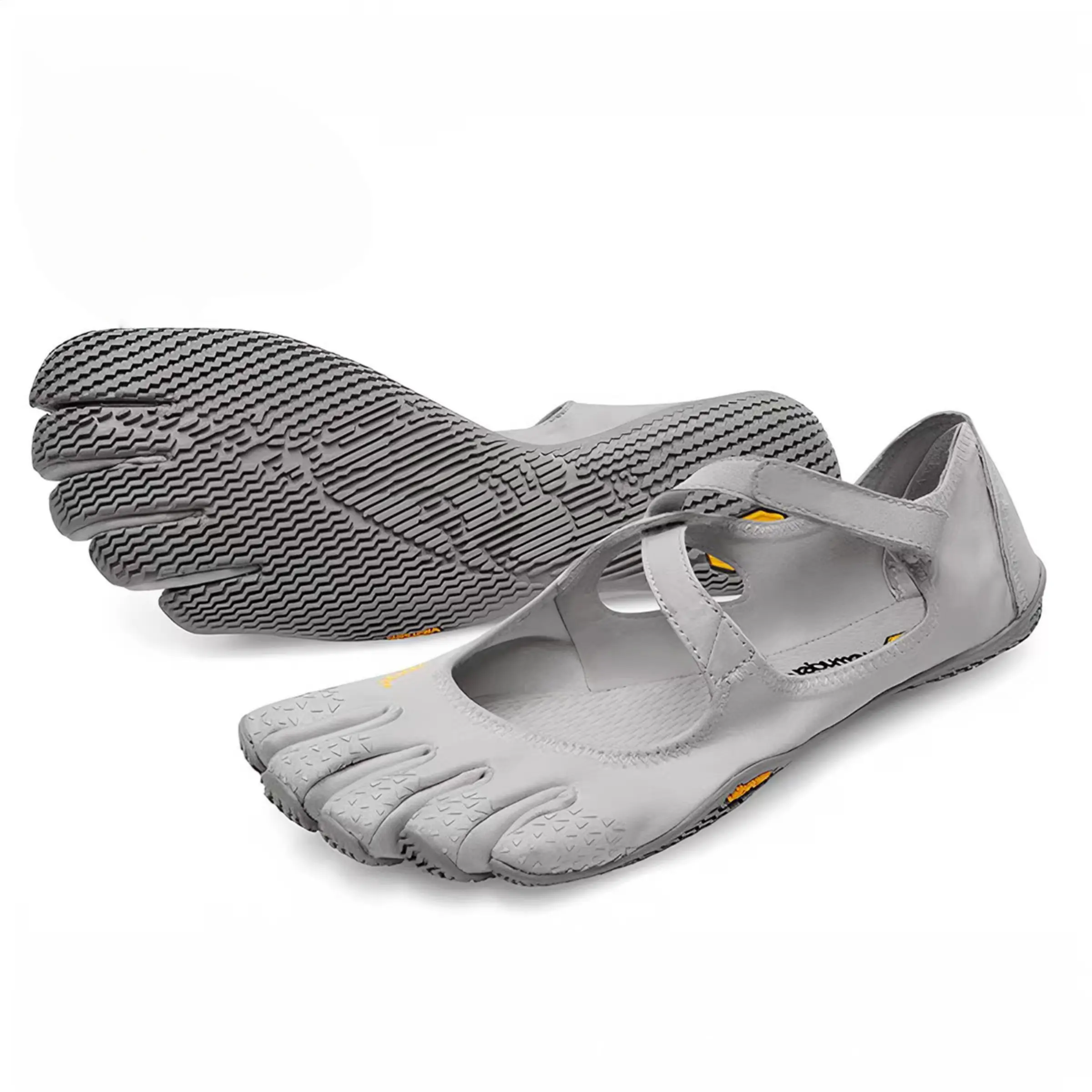 Grey with straps