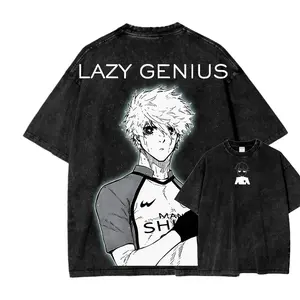 Blue Lock Isagi Yoichi Japanese Streetwear Graphic T-shirt3