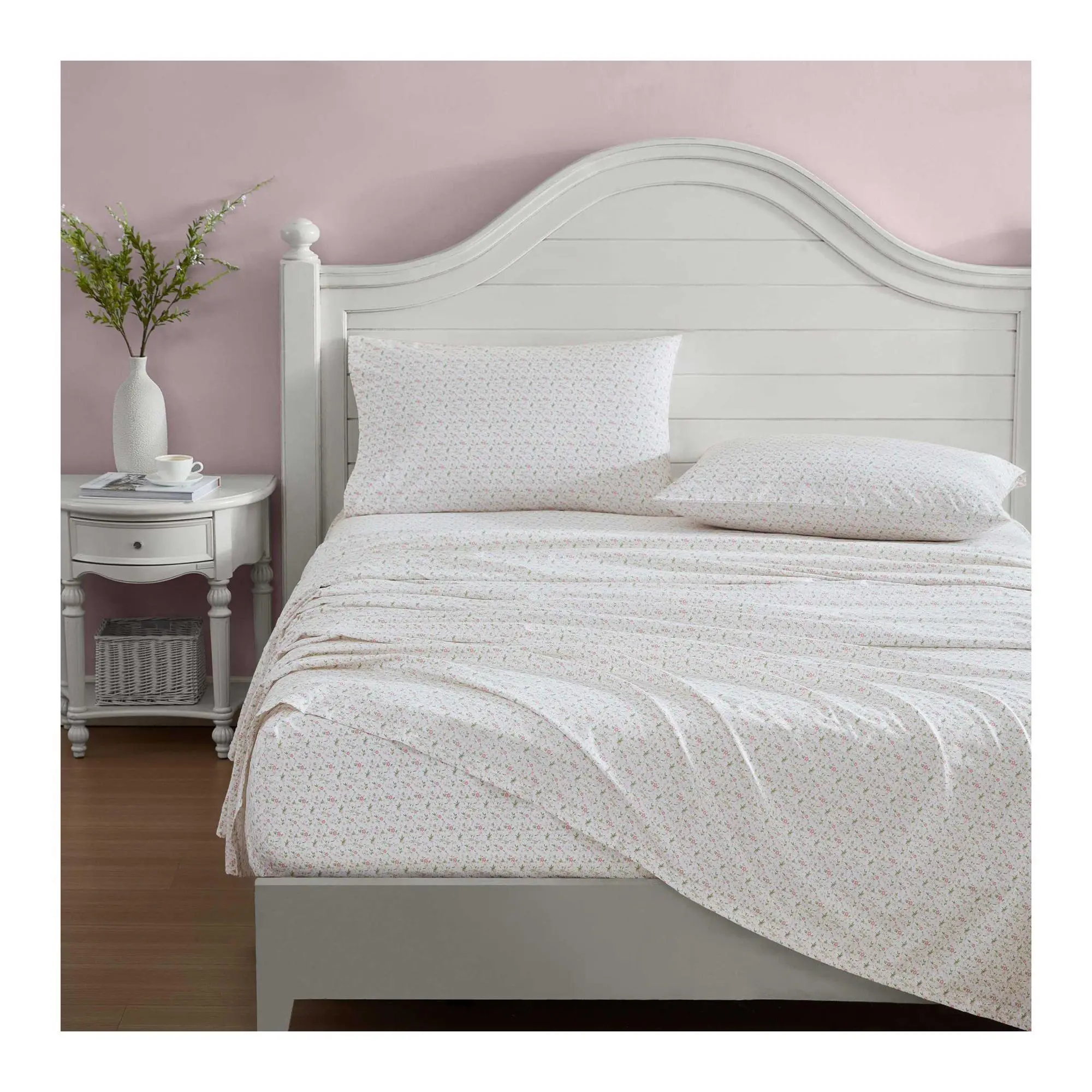Laura Ashley Evie Pretty Pink Full Sheet Set